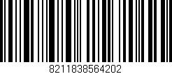 Código de barras (EAN, GTIN, SKU, ISBN): '8211838564202'
