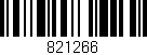 Código de barras (EAN, GTIN, SKU, ISBN): '821266'