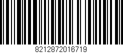 Código de barras (EAN, GTIN, SKU, ISBN): '8212872016719'