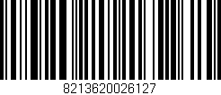 Código de barras (EAN, GTIN, SKU, ISBN): '8213620026127'