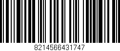 Código de barras (EAN, GTIN, SKU, ISBN): '8214566431747'