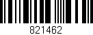 Código de barras (EAN, GTIN, SKU, ISBN): '821462'