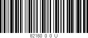 Código de barras (EAN, GTIN, SKU, ISBN): '82160_0_0_U'