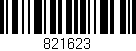 Código de barras (EAN, GTIN, SKU, ISBN): '821623'