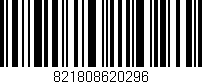 Código de barras (EAN, GTIN, SKU, ISBN): '821808620296'