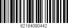 Código de barras (EAN, GTIN, SKU, ISBN): '82184090442'