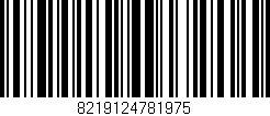 Código de barras (EAN, GTIN, SKU, ISBN): '8219124781975'