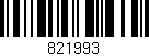 Código de barras (EAN, GTIN, SKU, ISBN): '821993'