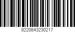Código de barras (EAN, GTIN, SKU, ISBN): '8220843230217'