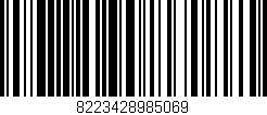 Código de barras (EAN, GTIN, SKU, ISBN): '8223428985069'
