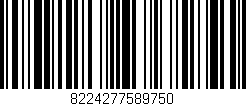Código de barras (EAN, GTIN, SKU, ISBN): '8224277589750'