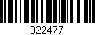 Código de barras (EAN, GTIN, SKU, ISBN): '822477'