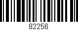 Código de barras (EAN, GTIN, SKU, ISBN): '82256'