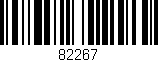 Código de barras (EAN, GTIN, SKU, ISBN): '82267'