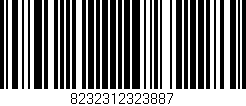 Código de barras (EAN, GTIN, SKU, ISBN): '8232312323887'