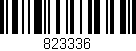 Código de barras (EAN, GTIN, SKU, ISBN): '823336'