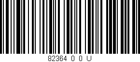 Código de barras (EAN, GTIN, SKU, ISBN): '82364_0_0_U'