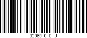Código de barras (EAN, GTIN, SKU, ISBN): '82368_0_0_U'