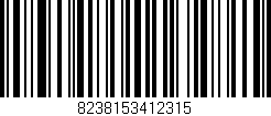 Código de barras (EAN, GTIN, SKU, ISBN): '8238153412315'