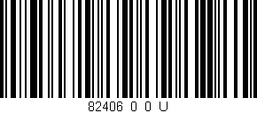 Código de barras (EAN, GTIN, SKU, ISBN): '82406_0_0_U'