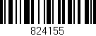 Código de barras (EAN, GTIN, SKU, ISBN): '824155'