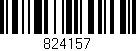 Código de barras (EAN, GTIN, SKU, ISBN): '824157'