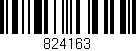 Código de barras (EAN, GTIN, SKU, ISBN): '824163'