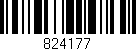 Código de barras (EAN, GTIN, SKU, ISBN): '824177'