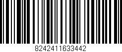 Código de barras (EAN, GTIN, SKU, ISBN): '8242411633442'
