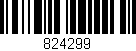 Código de barras (EAN, GTIN, SKU, ISBN): '824299'