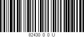 Código de barras (EAN, GTIN, SKU, ISBN): '82430_0_0_U'