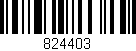 Código de barras (EAN, GTIN, SKU, ISBN): '824403'