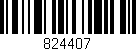 Código de barras (EAN, GTIN, SKU, ISBN): '824407'