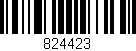Código de barras (EAN, GTIN, SKU, ISBN): '824423'