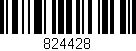 Código de barras (EAN, GTIN, SKU, ISBN): '824428'