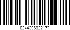 Código de barras (EAN, GTIN, SKU, ISBN): '8244396922177'