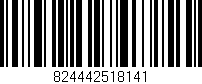Código de barras (EAN, GTIN, SKU, ISBN): '824442518141'