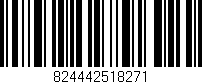 Código de barras (EAN, GTIN, SKU, ISBN): '824442518271'