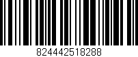 Código de barras (EAN, GTIN, SKU, ISBN): '824442518288'