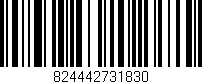 Código de barras (EAN, GTIN, SKU, ISBN): '824442731830'