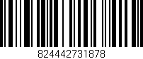Código de barras (EAN, GTIN, SKU, ISBN): '824442731878'