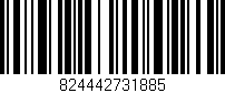 Código de barras (EAN, GTIN, SKU, ISBN): '824442731885'