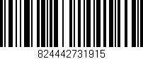 Código de barras (EAN, GTIN, SKU, ISBN): '824442731915'