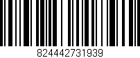 Código de barras (EAN, GTIN, SKU, ISBN): '824442731939'