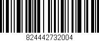 Código de barras (EAN, GTIN, SKU, ISBN): '824442732004'