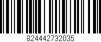 Código de barras (EAN, GTIN, SKU, ISBN): '824442732035'