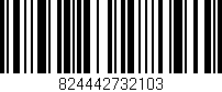 Código de barras (EAN, GTIN, SKU, ISBN): '824442732103'