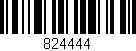 Código de barras (EAN, GTIN, SKU, ISBN): '824444'
