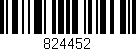 Código de barras (EAN, GTIN, SKU, ISBN): '824452'