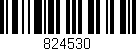 Código de barras (EAN, GTIN, SKU, ISBN): '824530'